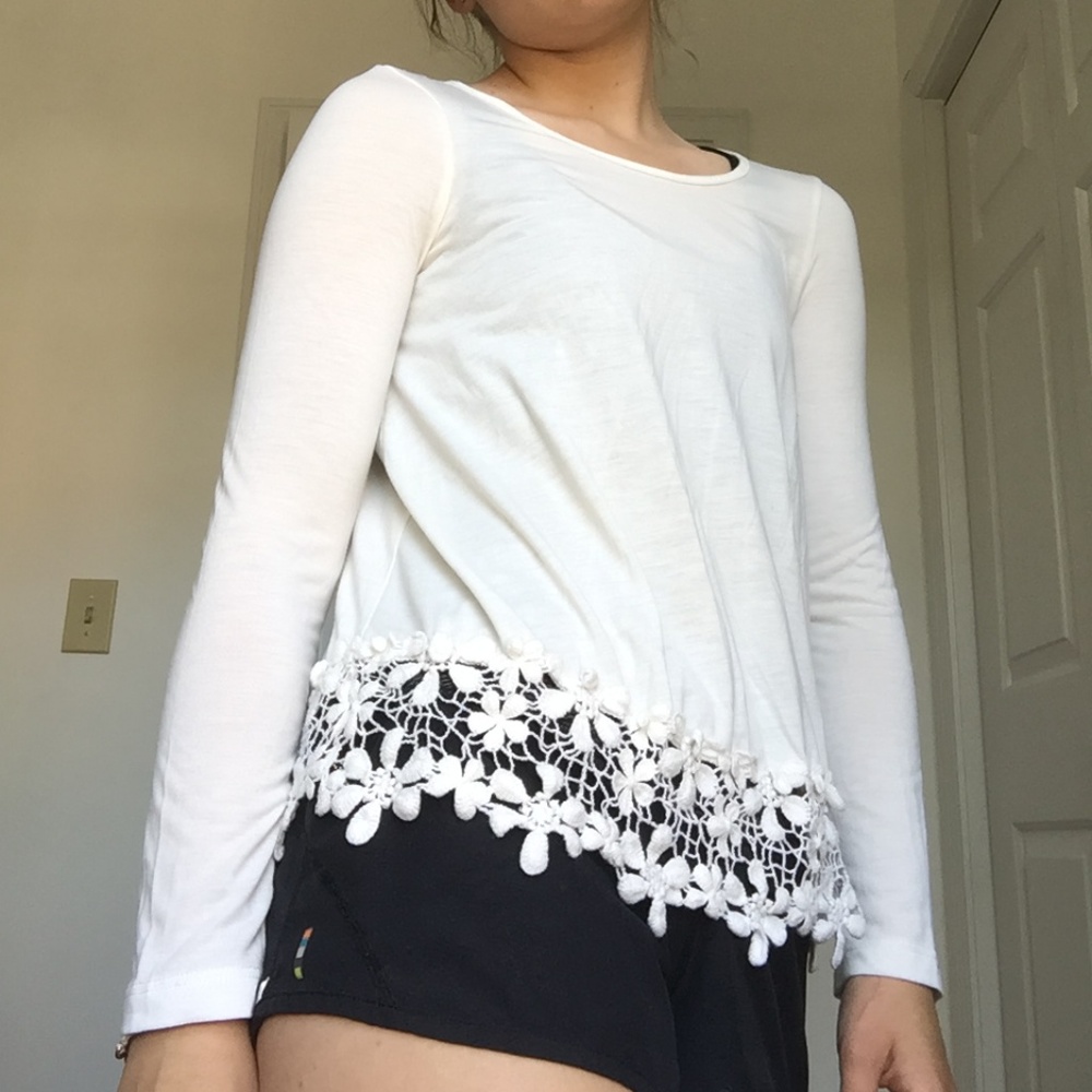 White long sleeve